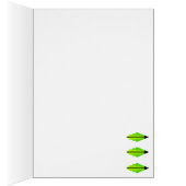 Art Deco-patroon 3 in lichtgroen (Binnen (Rechts))