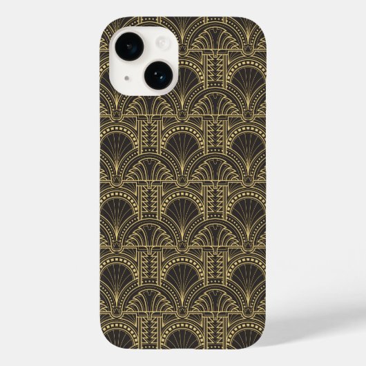 Art Deco-patroon Case-Mate iPhone Case (Achterkant)