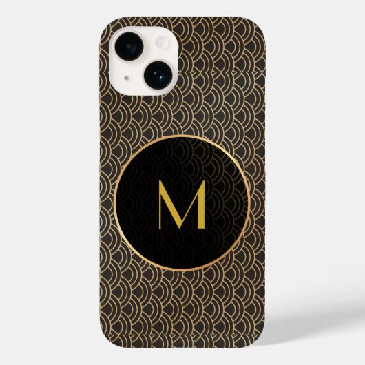 Art Deco-patroon iPhone/iPad-draagtas Case-Mate iPhone Case (Achterkant)