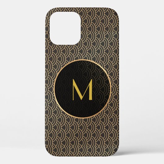 Art Deco-patroon iPhone/iPad-draagtas Case-Mate iPhone Case (Achterkant)