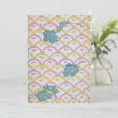 Art Deco  patroon Kaart (Staand voorkant)