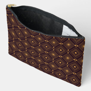 Art Deco-patroon met geometrische diamantvormen Etui