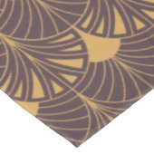 Art Deco-patroon met waaiervormige motieven Tafelkleed (Gekanteld)