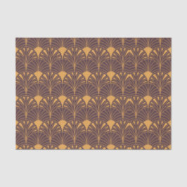 Art Deco-patroon met waaiervormige motieven  Tissuepapier