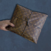 Art Deco-patroon | Navy Blue Gold Tissuepapier