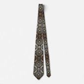 Art Deco Patroon Stropdas (Voorkant)