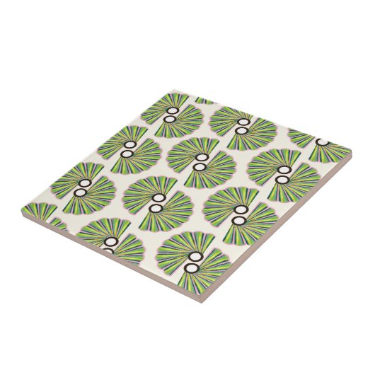 Art Deco-patroon Tegeltje (Zijkant)