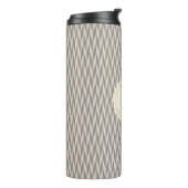 Art deco patroon thermosbeker (Gedraaid links)