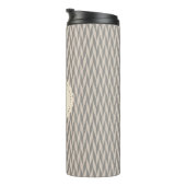 Art deco patroon thermosbeker (Geroteerd rechts)