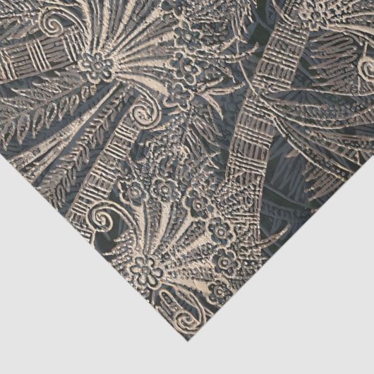 Art Deco-patroon Tissuepapier (Detail)