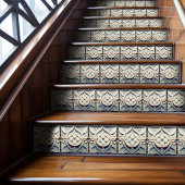 Art Deco Pattered Wall Decor Art Nouveau Keramiek Tegeltje