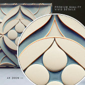 Art Deco Pattered Wall Decor Art Nouveau Keramiek Tegeltje