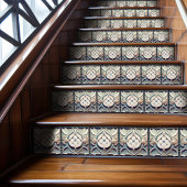 Art Deco Pattered Wall Decor Art Nouveau Keramiek Tegeltje