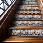 Art Deco Pattered Wall Decor Art Nouveau Tegeltje