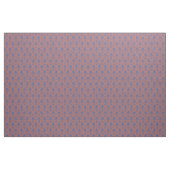 Art Deco Pattern 01 - Pruisisch Blauw op Sinaasapp Stof (Yard (91,4 cm))