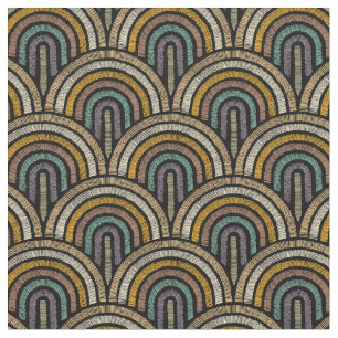 Art Deco Pattern Fabric Stof