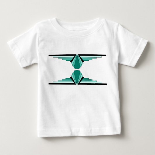 Art Deco Pattern in Green (Voorkant)