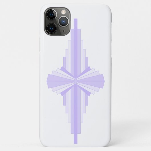 Art Deco Pattern in Lila Case-Mate iPhone Case (Achterkant)