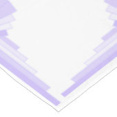 Art Deco Pattern in Lila Tafelkleed (Gekanteld)
