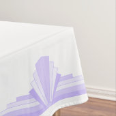 Art Deco Pattern in Lila Tafelkleed (Voorbeeld)