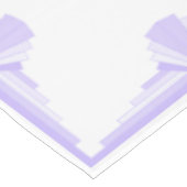 Art Deco Pattern in Lila Tafelkleed (Gekanteld)