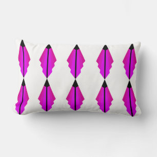 Art Deco Pattern in Pinks Kussen
