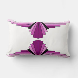 Art Deco Pattern in Pinks Kussen