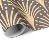 Art Deco Pattern Naadloze gouden achtergrond. Mini Cadeaupapier (Rol Hoek)