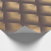 Art Deco Pattern Naadloze gouden achtergrond. Mini Cadeaupapier (Hoek)