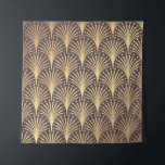Art Deco Pattern Naadloze gouden achtergrond. Mini Wandkleed<br><div class="desc">Art Deco Pattern Naadloze gouden achtergrond. Minimalistisch geometrisch ontwerp.  lijnontwerp. Moties uit de jaren 1920-30. Luxe  illustratie</div>