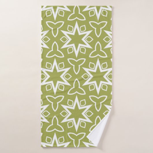 Art-deco pattern. Seamless. Arabesque. Vintage ill Badhanddoek (Badhanddoek)
