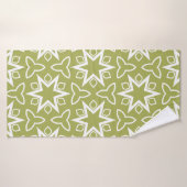 Art-deco pattern. Seamless. Arabesque. Vintage ill Badhanddoek (Badhanddoek)