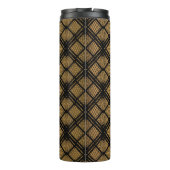 Art Deco Pattern. Seamless black and gold backgrou Thermosbeker (Achterkant)