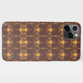 Art Deco pattern with fan-shaped motifs  iPhone Hoesje (Achterkant horizontaal)