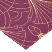 Art Deco pattern with gold geometric fan motifs Tafelkleed (Gekanteld)