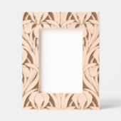 Art Deco Pattern Wood Afbeelding Lijst Gegraveerde Lijstjes (Voorkant)