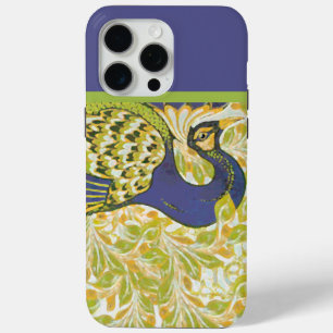 Art Deco Peacock iPhone 15 Pro Max Hoesje