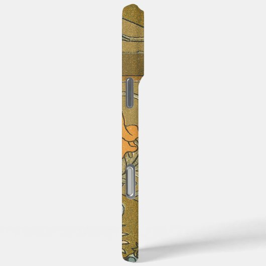 Art Deco Peacock Case-Mate iPhone Case (Achterkant / Rechts)