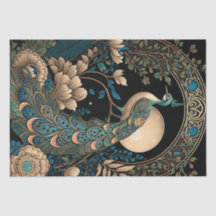 Art Deco Peacock