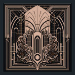 Art Deco Perfect Poster<br><div class="desc">Bekijk mijn winkel voor meer gepatenteerde objecten.</div>