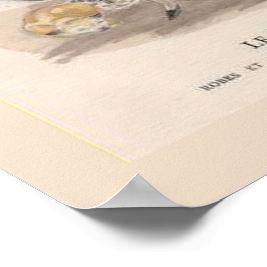 Art Deco Perfume Poster (Hoek)