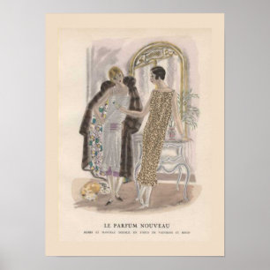 Art Deco Perfume Poster