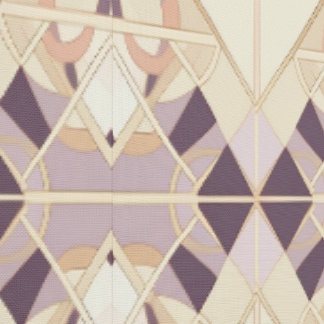 Art Deco perzik pruim lila kleur aangepaste behang