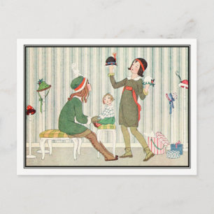 Art Deco Petten kopen door H. Willebeek Le Mair Briefkaart