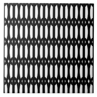 Art Deco Pillars Pattern-Tegel Tegeltje