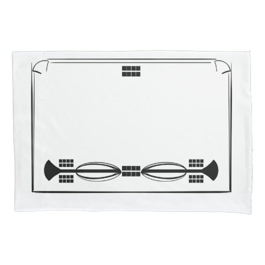 Art Deco pillow case Kussensloop (Voorkant)