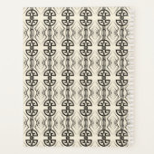 Art Deco Planner (Achterkant)