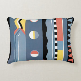 Art Deco Pochoir Jazz Geometrische Patronen Vintag Accent Kussen