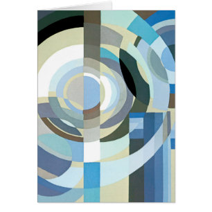 Art Deco Pochoir Jazz Geometrische Vormen Vintage