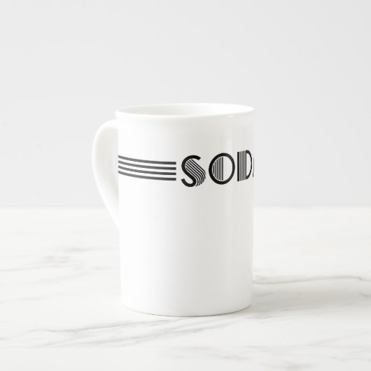 Art Deco Porselein Kop (Links)